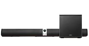 It is a triangular tube with a brushed aluminium finish. S880 Hi Res Audio Certified Powered Speakers Edifier United Arab Emirates