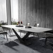 If you need a boost of. Modern Rectangular 63 71 79 Faux Marble Dining Table Black Metal X Base White Marble Dining Table Dining Tables Dining Room Kitchen Furniture Furniture