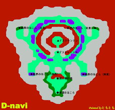 魔界 ワールドマップマップ ドラクエ4完全攻略 Navi