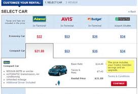 Rental Car Low Price Finder Car Rental Costco Travel Rental