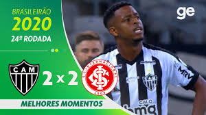 Zé welison, ramón martínez, otero, vinícius (cazares) e geuvânio (maicon); Atletico Mg 2 X 2 Internacional Melhores Momentos 24Âª Rodada Brasileirao 2020 Ge Globo Youtube