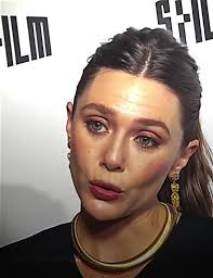 Elizabeth Olsen the woman you are. Yes I'm obsessed with the pony tail  outfit. #elizabetholsen #lizzieolsen