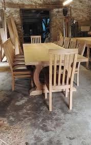 Bespoke Dining Chairs And Benches Handmade Oak Benches With Backs Handmade Oak Dining Table Oak Dining Chairs Bespoke Dining Table