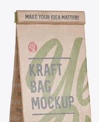 Download 34 Ideas Design Paper Bag Simple For 2019 Bottle Design Packaging Creative Words Mockup PSD Mockup Templates
