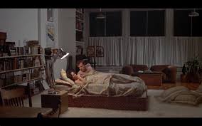 I Particularly Love The Bed Light And Shelving Cool Apartment From Annie Hall Annie Hall Bedroom Scene Hall Interior