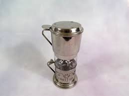 Cafetiere Ancienne 1 Personne En Metal Chrome Marque L Abeille France Complete Beer Glasses Beer Steins Glassware