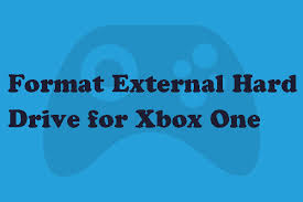 How To Format An External Hard Drive For Xbox One