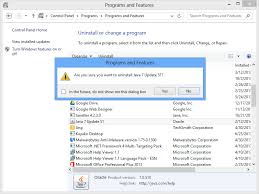 Desinstalar Java Confirmar Java