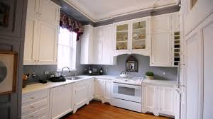 Kitchen white cabinets white nevada granite white subway tile. Kitchen Ideas With White Cabinets And Grey Walls Youtube