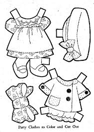 Clothing printable activities for kids. Coloring Pages Of Baby Clothes