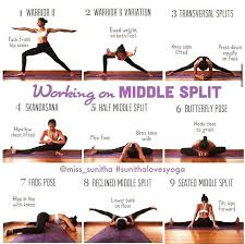 Halona Yoga On Instagram Yoga Poses To Stretch Groins Inner Thighs Glutes And Lower Back Muscles For Middle Splits Yoga Beginners Fitness Egzersizleri Yoga
