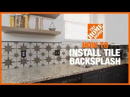How To Install A Tile Backsplash The