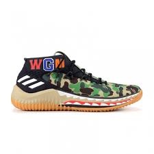 Dame4 Bape Green Camo Larrydeadstock