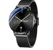 Amazon.com: SOLLEN Black Automatic Watches for Men, Men's ...