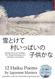 12 Haiku Poems From The Japanese Masters Haiku Poems Haiku Japanese Haiku