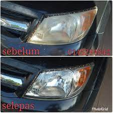 Bahaya biarkan lampu kereta yang kusam dan kekuningan. Servis Bergerak Cuci Seat Dan Cuci Lampu Kereta Kelantan Facebook