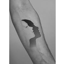 Tattoo By Dotyk Tattoo Blackworkers Blackworkers Tattoo Tattoo Bw Blacktattoo Blackwork Minimalist Tattoo Shadow Tattoo Gemini Tattoo