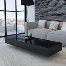 Nocona Solid Coffee Table In 2020 Coffee Table Black Living Room Modern Furniture Living Room