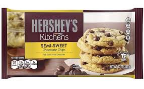 Amazon Com Hershey S Baking Chips Semi Sweet Chocolate 12 Oz Grocery Gourmet Food