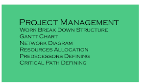 Help In Project Mgmt Wbs Gantt Chart Network Diagram
