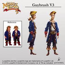 pin by gal lerman on videogames monkey island island art concept art