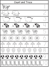 Tracing Numbers 1 10 Kindergarten Math Lesson Plans Numbers Preschool Kindergarten Worksheets Printable