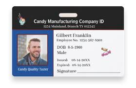 Once your identification card has been issued, you will receive a temporary identification card. Id Cards Inc Custom Employee Badges Id Card Printing Services