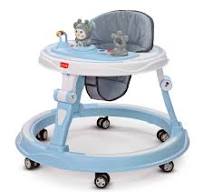 Buy 360° Joy Baby Walker Blue with Music Tray for 9+ Months