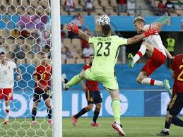 Unai simon, 23, aus spanien ⬢ position: Liveticker Spanien Polen 1 1 Vorrunde 2 Spieltag Europameisterschaft 2021 Kicker