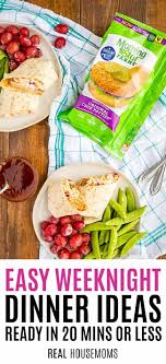 1/4 cup lime juice, 1/4 cup olive oil, 1/4 tsp. Easy Weeknight Dinner Ideas Ready In 20 Minutes Or Less Real Housemoms