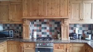 painting a knotty pine kitchen in the