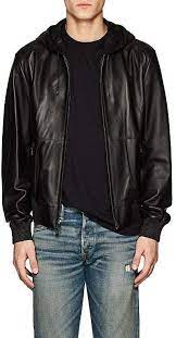 Ralph Lauren Purple Label Men S Mitchell Hooded Leather Jacket Leather Jacket With Hood Mens Designer Coats Leather Jacket