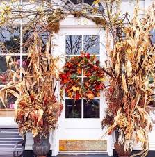 Find the perfect corn stalk decoration stock photo. Fall Front Porch Inspiration And Ideas The Zhush