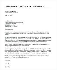 The employment acceptance letter is the first impression of your's to a company/employer. 66 For Job Acceptance Letter Format Resume Format