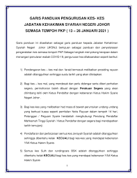 Lihat 3 foto dan 1 tips dari 166 pengunjung ke mahkamah tinggi syariah pulau pinang. Garis Panduan Pengurusan Kes Kes Jabatan Kehakiman Syariah Negeri Johor Semasa Tempoh Pkp 13 26 Januari 2021 Laman Web Rasmi Jabatan Kehakiman Syariah Negeri Johor