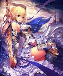 card elf queen anime anime people elven queen