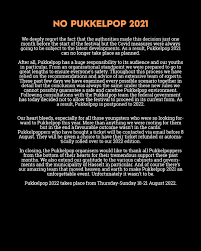 Voor nederlanders en andere buitenlandse festivalgangers begint de kaartverkoop op 30 juni. Pukkelpop 2021