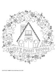 Gingerbread House Coloring Pages Christmas Coloring Sheets House Colouring Pages Christmas Coloring Pages