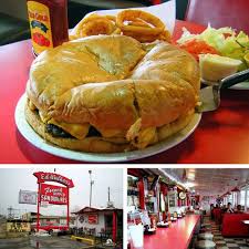 Tackling The Five Pound Giant Hamburger At Ed Walker S Drive In Restaurant In Fort Smith Ar Fort Smith Arkansas Fort Smith Arkansas Travel
