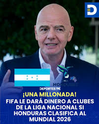 FIFA le dará dinero a clubes hondureños si Honduras va al Mundial: 💸🤑  https://www.deportestvc.com/futbol-internacional/fifa-repartira-millones-a-clubes-que-den-jugadores-al-mundia-2026-09-15?utm_campaign=SOCIAL_MD