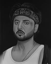 The Baloch Warrior Charcoal