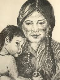 K. Travis Powers, Mother and Child Portrait