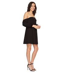Susana Monaco Cyndi Dress Women S Dress Black Free Clothes Womens Dresses Off Shoulder Dress