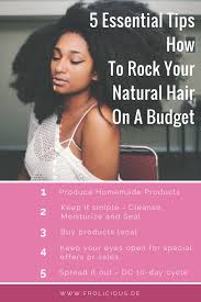 Our homemade hair styling cream is a nourishing and moisturizing hair product that adds shine, smooths curls, and even eliminates frizz! 5 Essential Tips How To Rock Your Natural Hair On A Budget