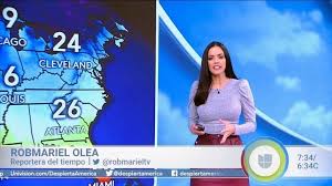 Robmariel Olea Parte Del Reporte Del Tiempo Hoy Para