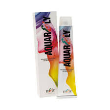 Aquarely Permanent Hair Colour Cream With Wheat Proteins X4 100ml Tube