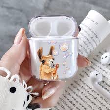 Cute Llama Airpods Case Cute Apple Airpods Holder Funny Etsy Cute Ipod Cases Case Airpod Case