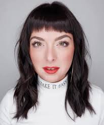 Bob hairstyle with very short bangs. Short Bangs As A Must Have For 2021
