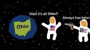 chorus i feel the earth move under my feet i feel the sky tumbling down i feel my heart start to trembling whenever (you're around). Wait It S All Ohio Always Has Been Know Your Meme