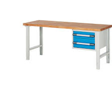 Diese werkbank kann mit werkbänken und hängeschränken aus dieser kategorie für ihre individuellen bedürfnisse kombiniert werden und ihre werkstatt optimal ausstatten. Werkbank Kupper Hammerschlag Silber 1200 Mm 4 Schubladen Eur 230 00 Picclick De